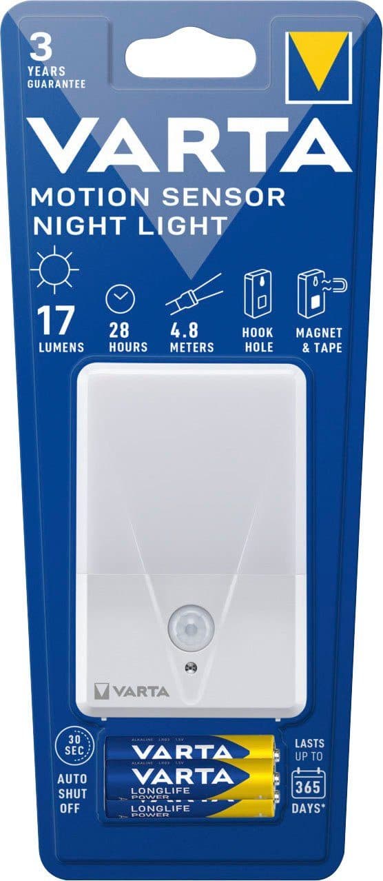 VARTA Motion Sensor Nachtlicht | Weiß