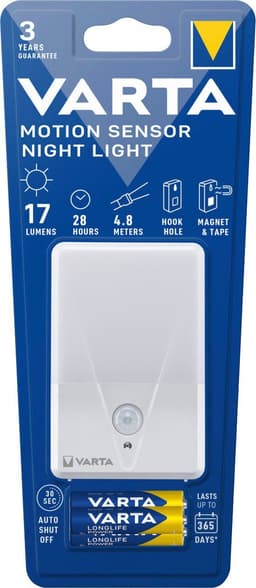 VARTA Motion Sensor Nachtlicht | Weiß