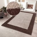 OTTO home Hochflor-Teppich Liams | Braun