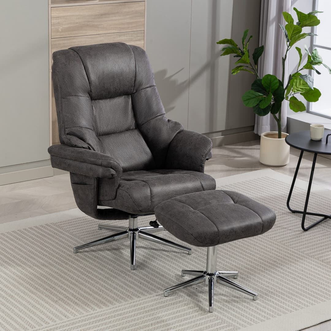 Duo Collection TV-Sessel Burnaby | Grau
