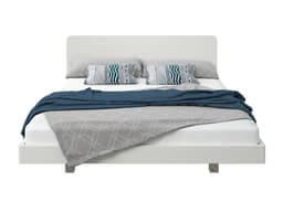 OTTO home Massivholzbett Amaliah Schwebebett | Weiß