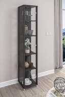 fif möbel Vitrine OPTIMA | Schwarz 3