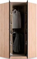 priess Eckkleiderschrank Barcelona | Holztöne 2