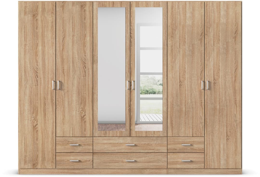 rauch Kleiderschrank GAMMA | Holztöne