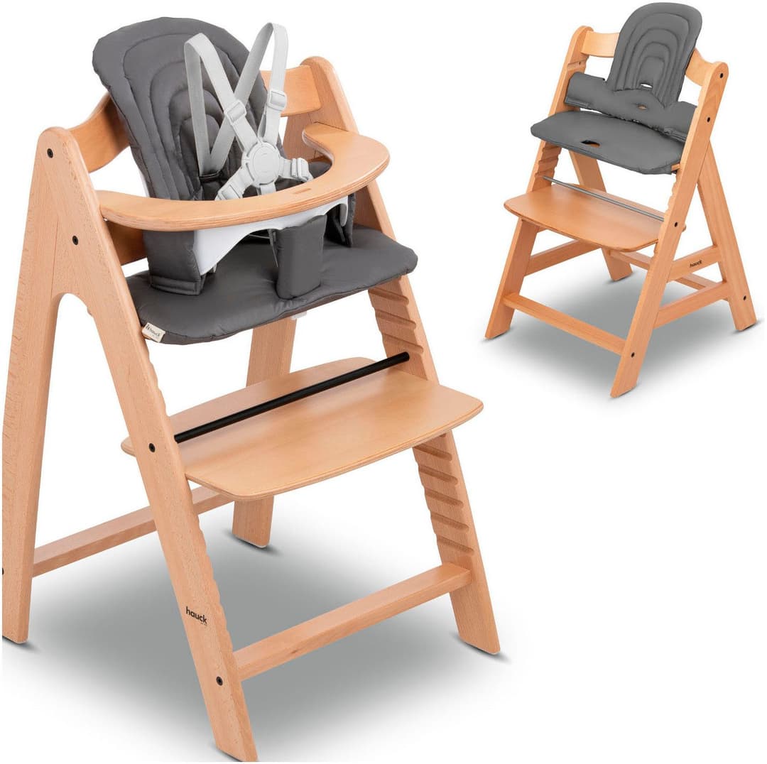 Hauck Kinder-Sitzauflage Highchair Baby Seat Pad | Grau