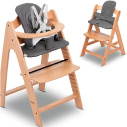 Hauck Kinder-Sitzauflage Highchair Baby Seat Pad | Grau