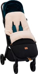 Fillikid Fußsack Kinley Cord/Teddyplüsch | Schwarz 3