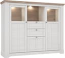 FORTE Highboard Iloppa | Holztöne
