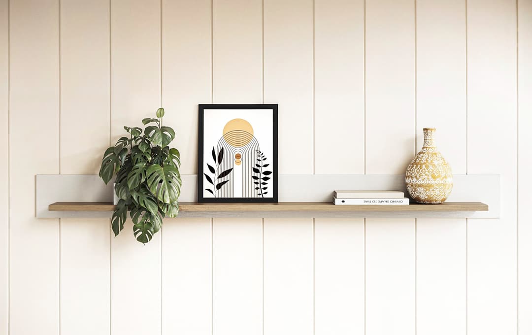 Home affaire Wandboard Stranda | Weiß