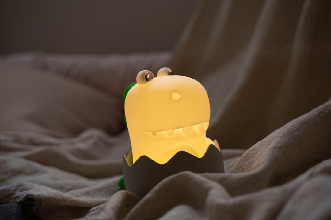 niermann LED Nachtlicht Diggy Dino | Mehrfarbig