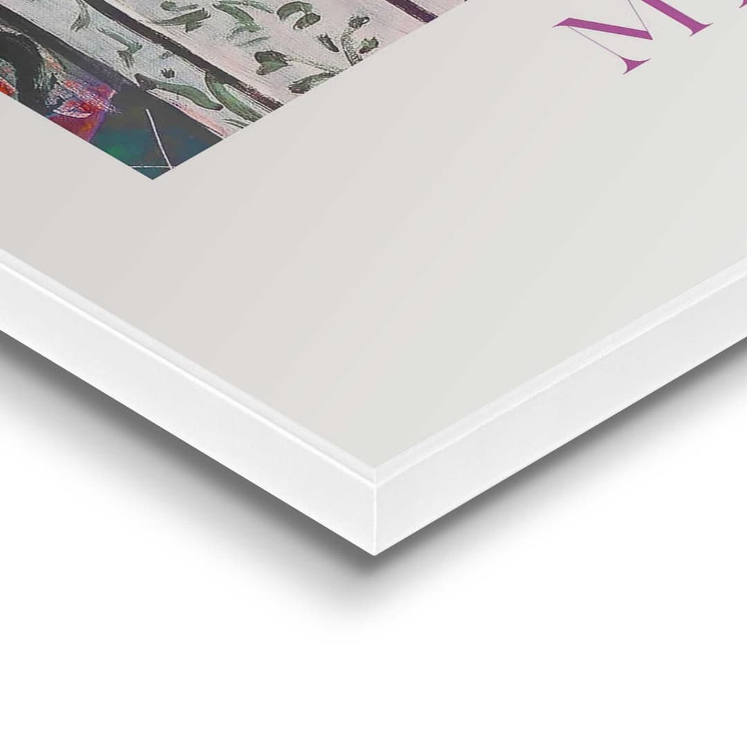 Reinders! Poster Matisse - Frau im lila Mantel | Mehrfarbig