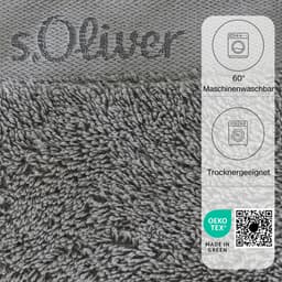 s.Oliver Waschhandschuh | Grau