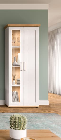 Home affaire Vitrine Cosenza | Weiß