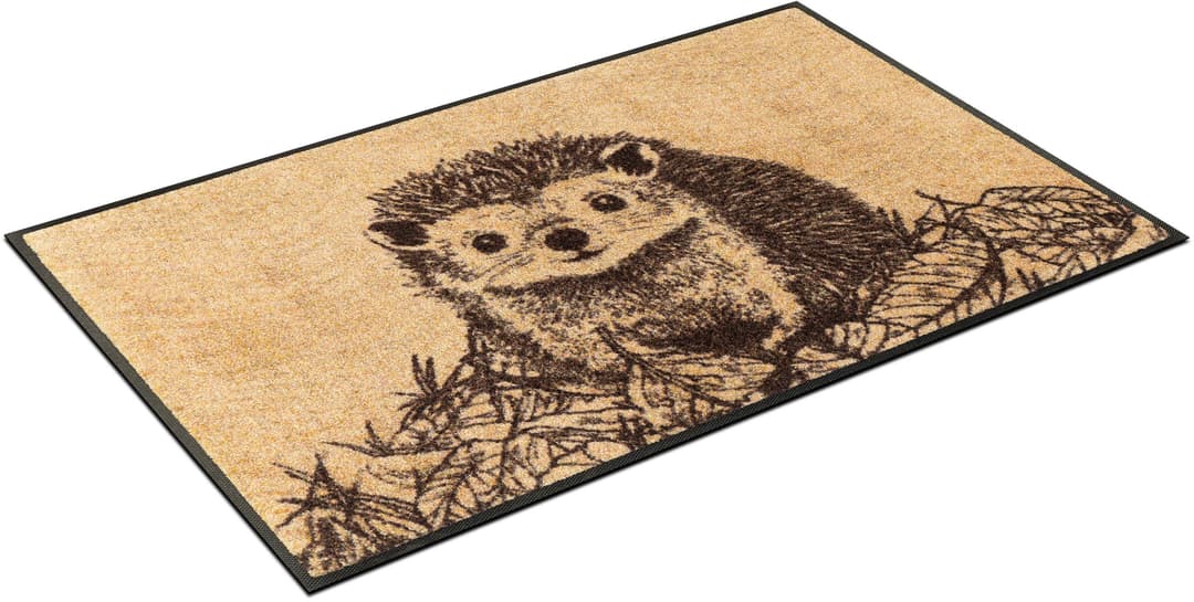 wash+dry by Kleen-Tex Fußmatte Hedgy | Mehrfarbig