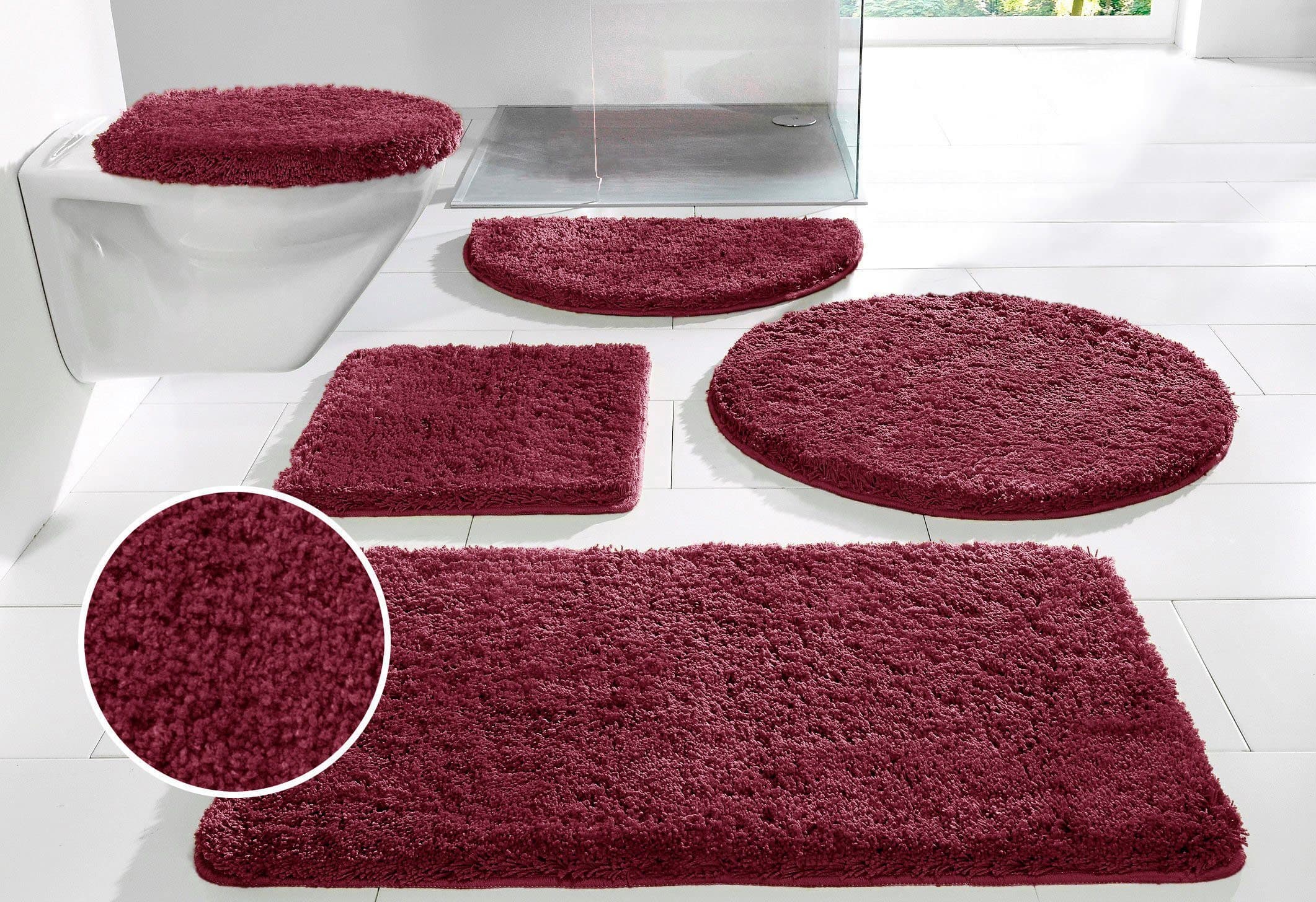 OTTO home Badematte Sanremo | Rot