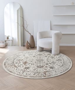 the carpet Teppich Mila | Beige