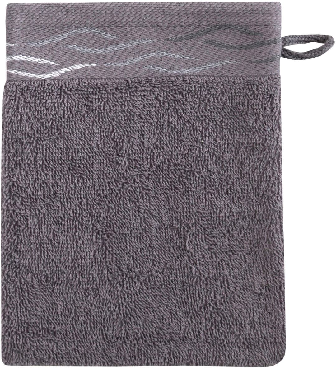 Dyckhoff Waschhandschuh Wave | Grau