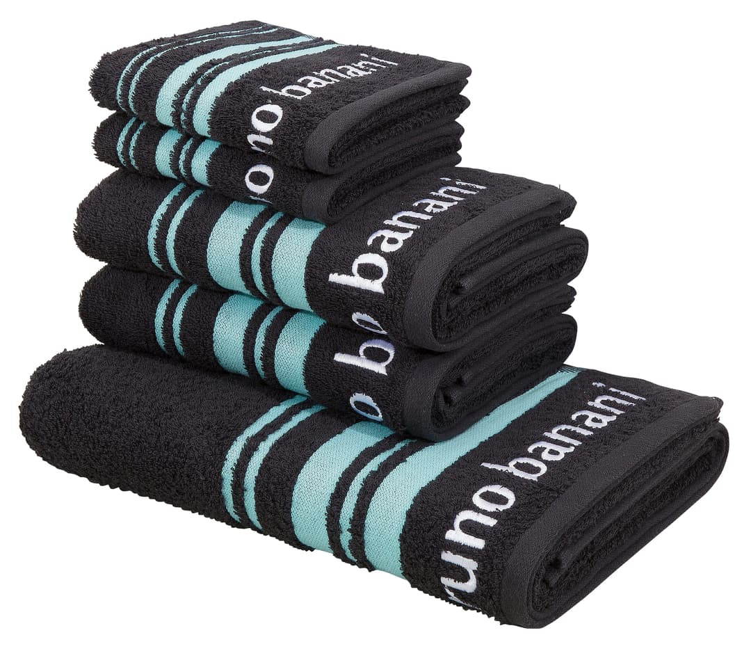 Bruno Banani Handtuch Set Daniel | Grau