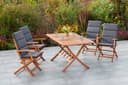 MERXX Garten-Essgruppe Comodoro | Holztöne