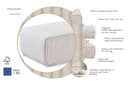 Home affaire Polsterhocker Noord | Beige 2