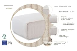Home affaire Polsterhocker Noord | Beige