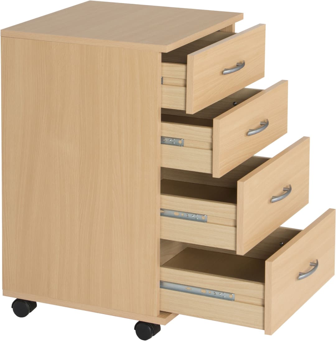 VOGL Möbelfabrik Rollcontainer Barrie | Holztöne
