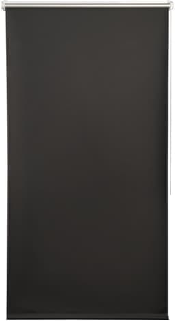 K-HOME Seitenzugrollo Thermo Klemmfix-Rollo | Schwarz