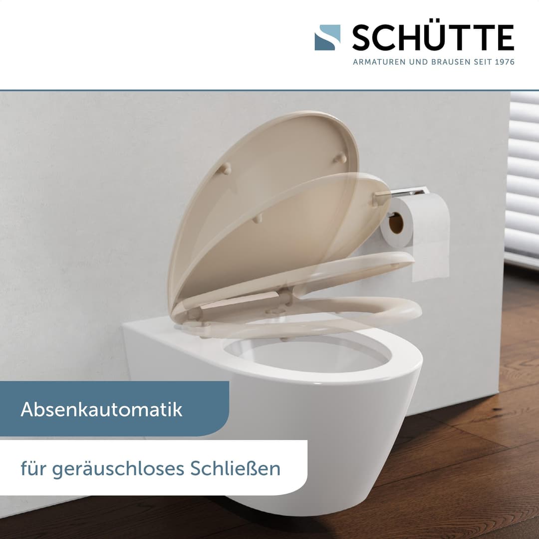 Schütte WC-Sitz | Beige