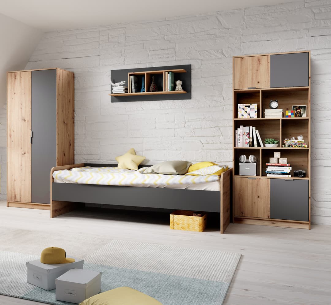 Begabino Jugendzimmer-Set Karla | Holztöne