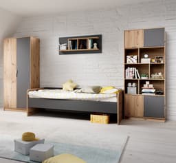 Begabino Jugendzimmer-Set Karla | Holztöne