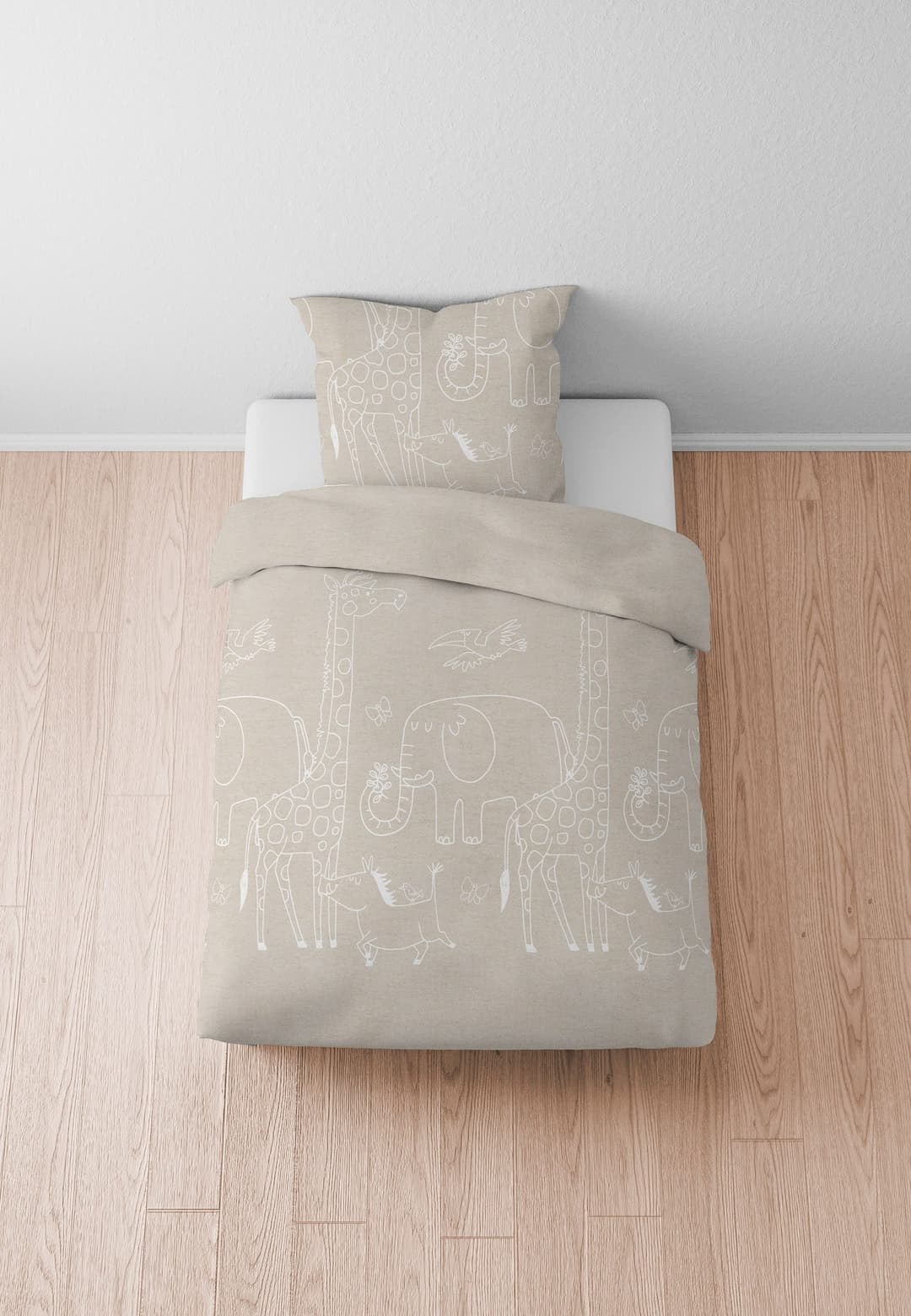 Biberna Kinderbettwäsche 0840520 | Beige