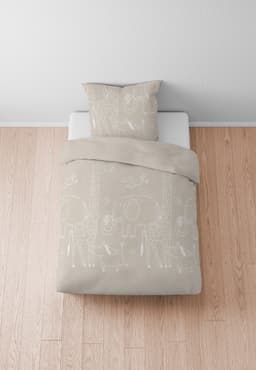 Biberna Kinderbettwäsche 0840520 | Beige
