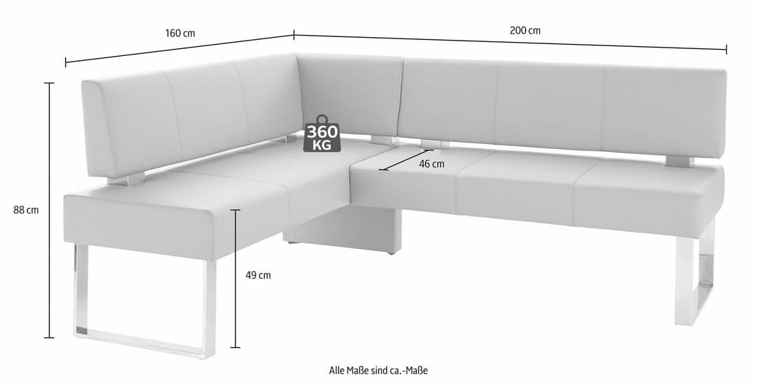 OTTO home Eckbank Rab | Braun