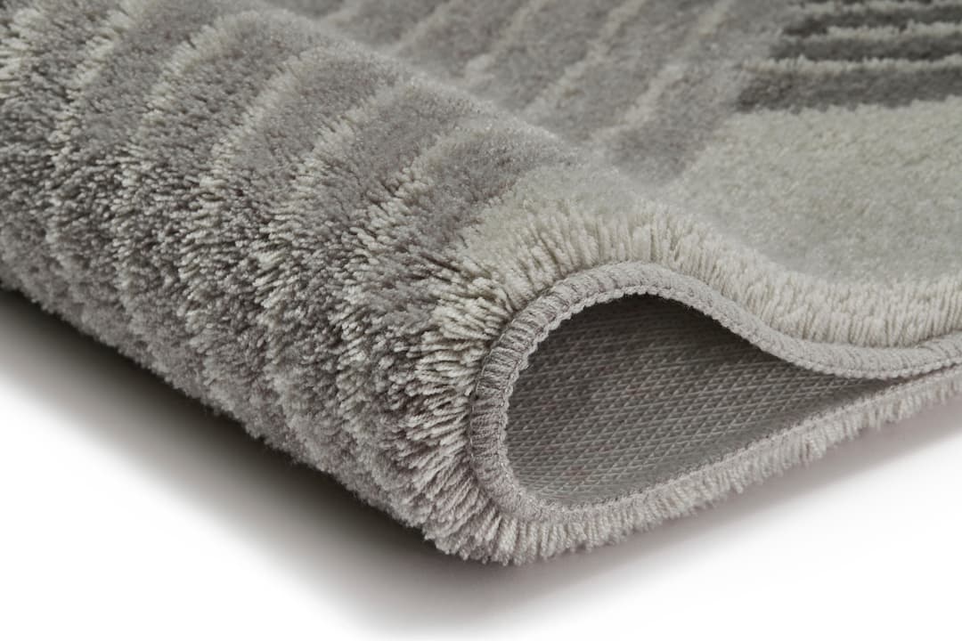 Kleine Wolke Badematte Cross | Grau