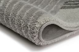 Kleine Wolke Badematte Cross | Grau