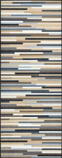 wash+dry by Kleen-Tex Läufer Mikado Stripes | Mehrfarbig