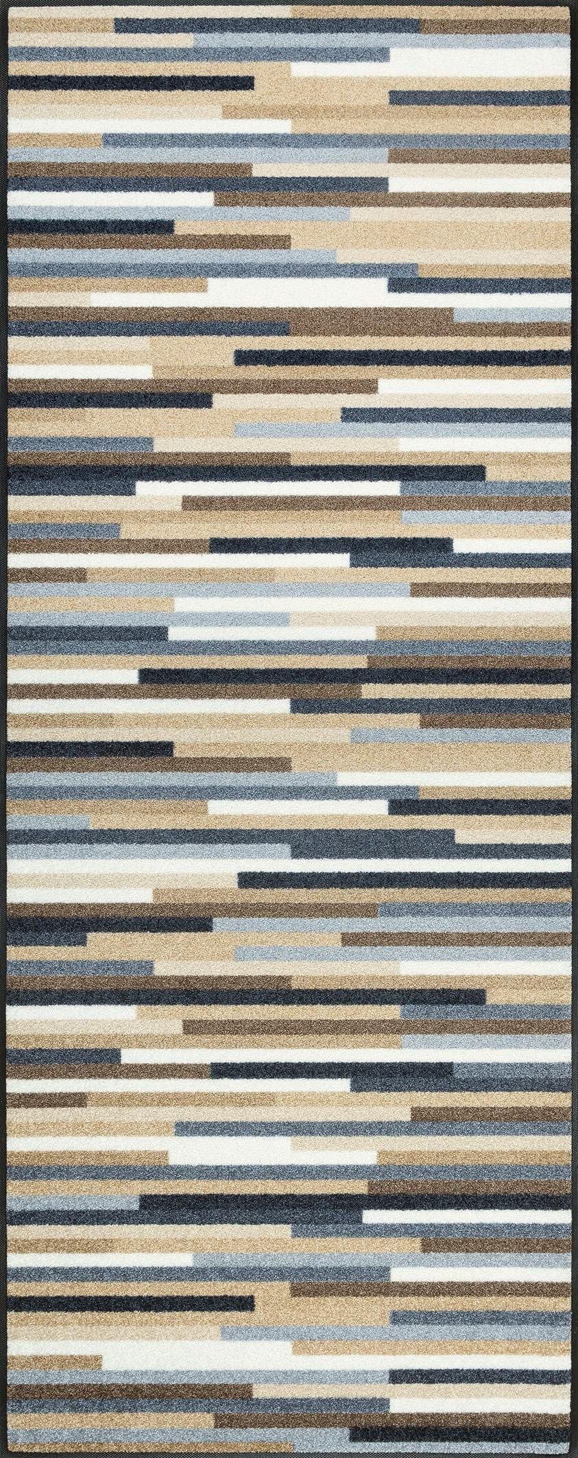 wash+dry by Kleen-Tex Läufer Mikado Stripes | Mehrfarbig