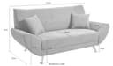 Home affaire 2-Sitzer Saltare | Grau 2