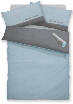 TOM TAILOR HOME Bettwäsche Henry | Blau