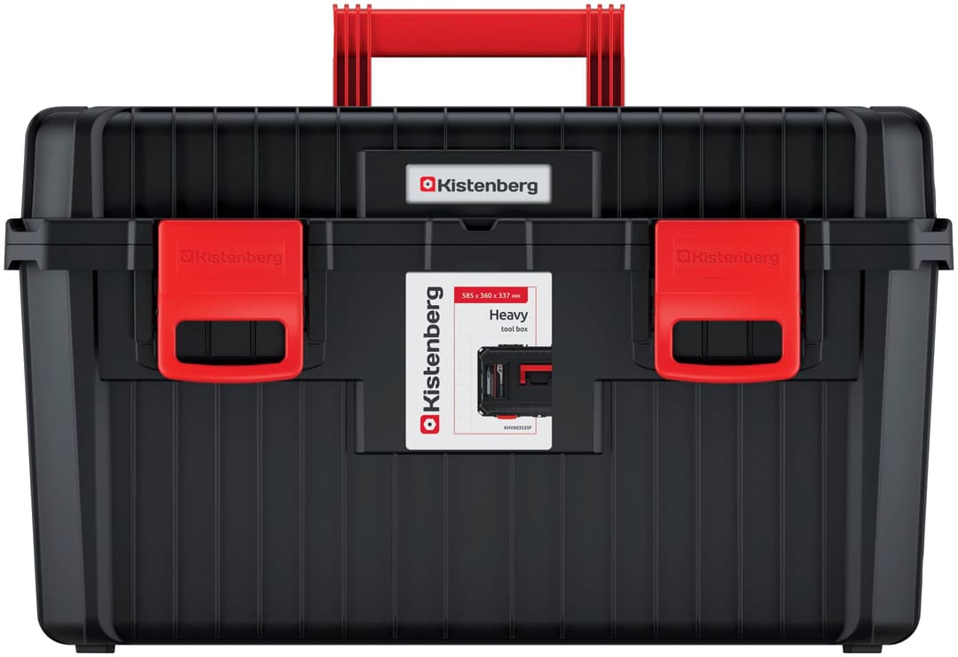 Prosperplast Werkzeugbox HEAVY | Schwarz