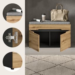 Home affaire Sitzbank REHAT | Braun