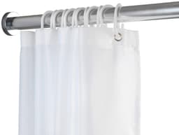 Wenko Luz Duschvorhangstange | Silber