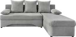 Jockenhöfer Gruppe Ecksofa Polaris L-Form | Grau