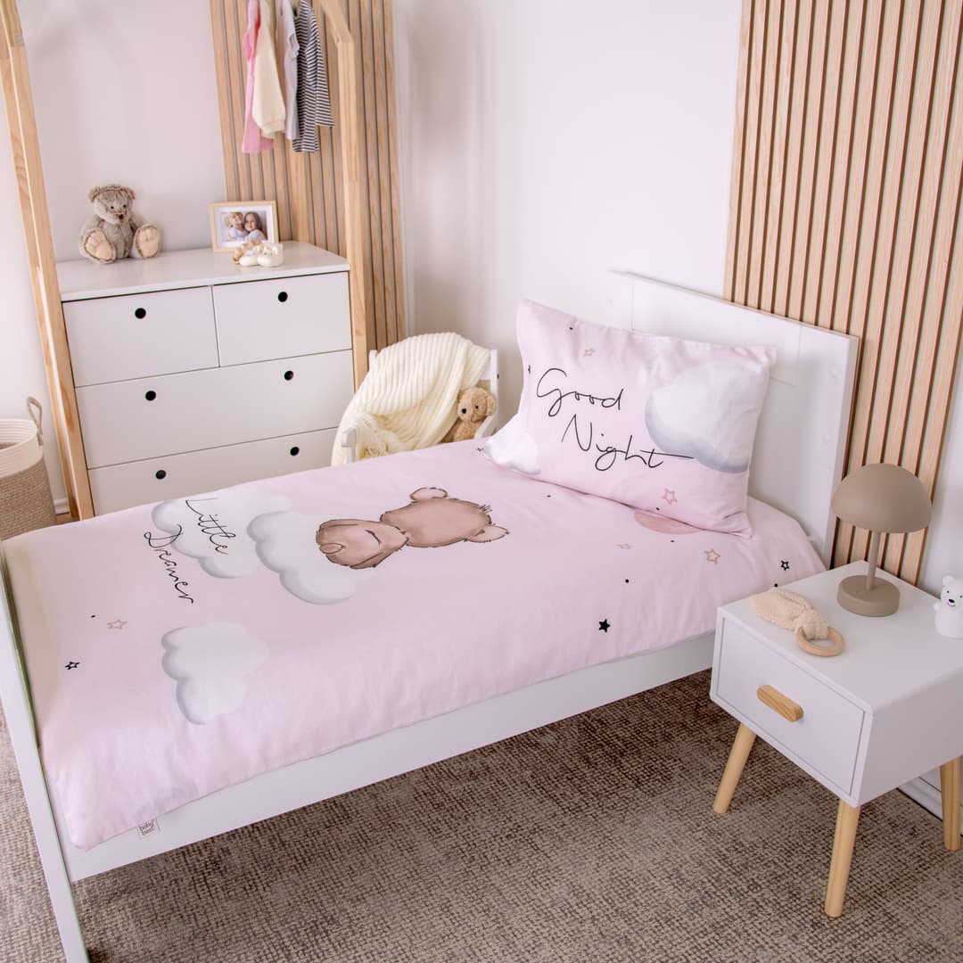 Baby Best Little Dreamer Flanell Bettwäsche | Rosa
