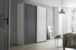 rauch Schwebetürenschrank Saturn | Weiß