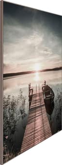 Reinders! Wandbild Slim Frame Wood 50x70 Scandic Jetty | Blau 3