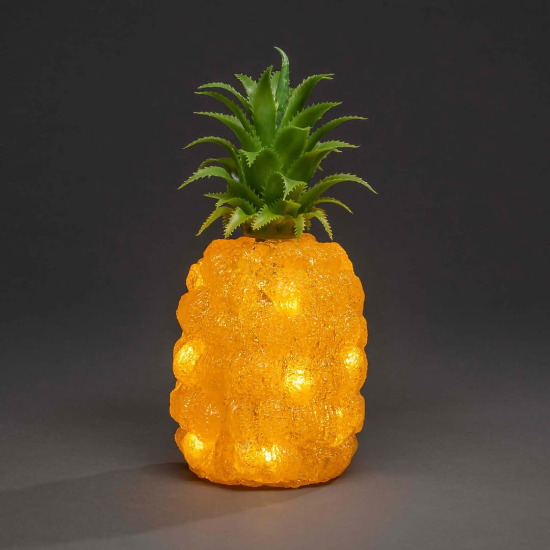 Konstsmide Dekoobjekt Ananas | Gelb