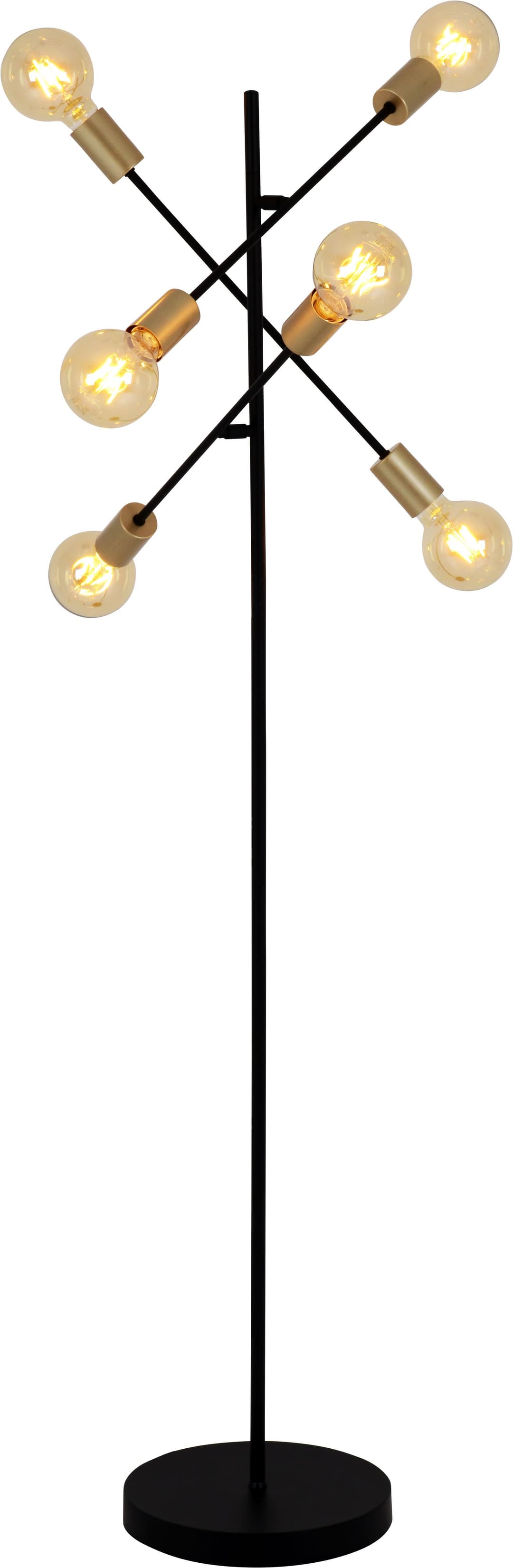 Näve Stehlampe Modo | Schwarz
