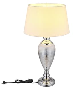 GLOBO LIGHTING Tischleuchte LEILA | Silber
