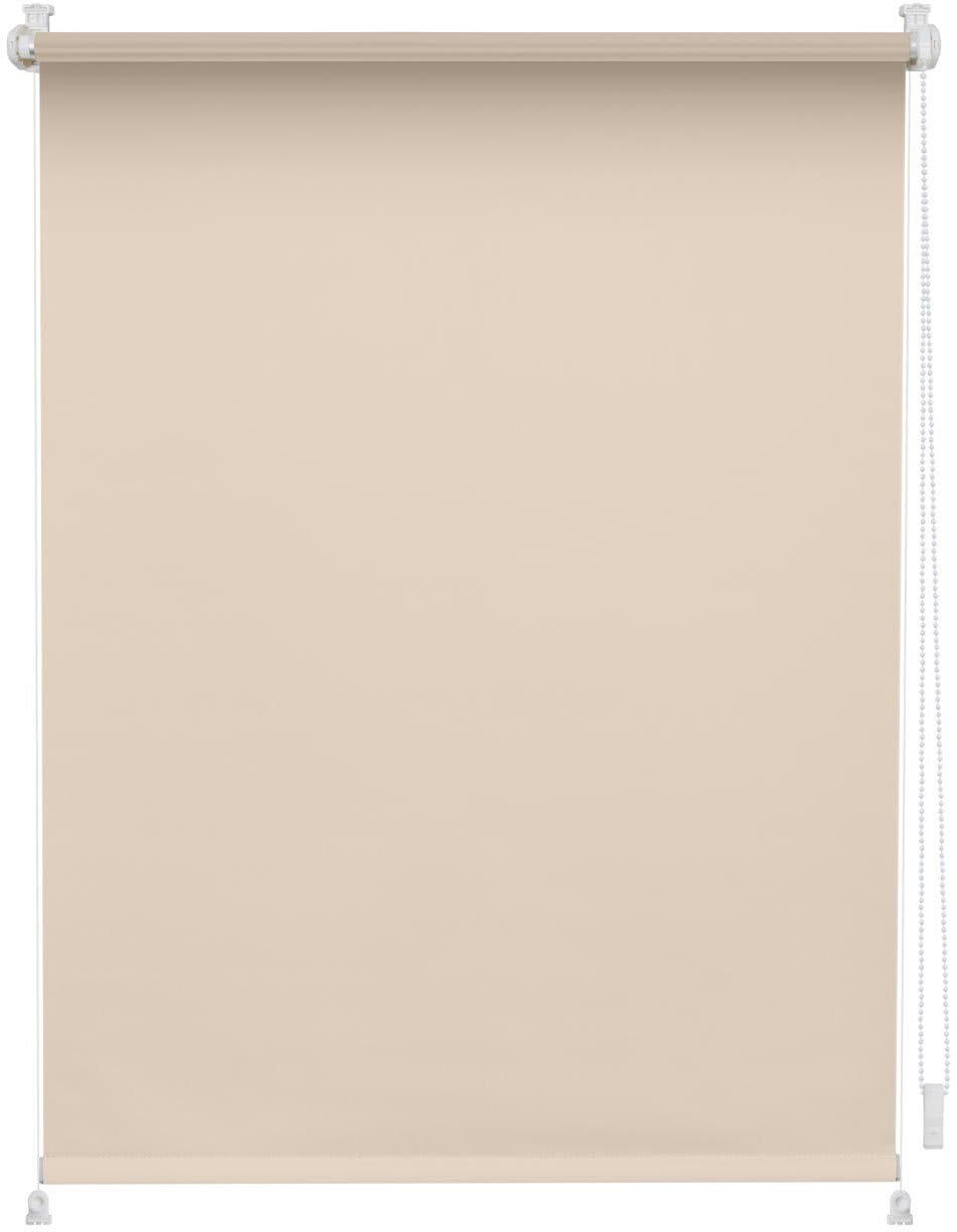 Seitenzugrollo Uni Rollo | Beige